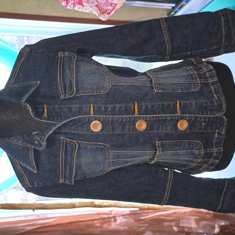 Tulle Petite Jean Jacket